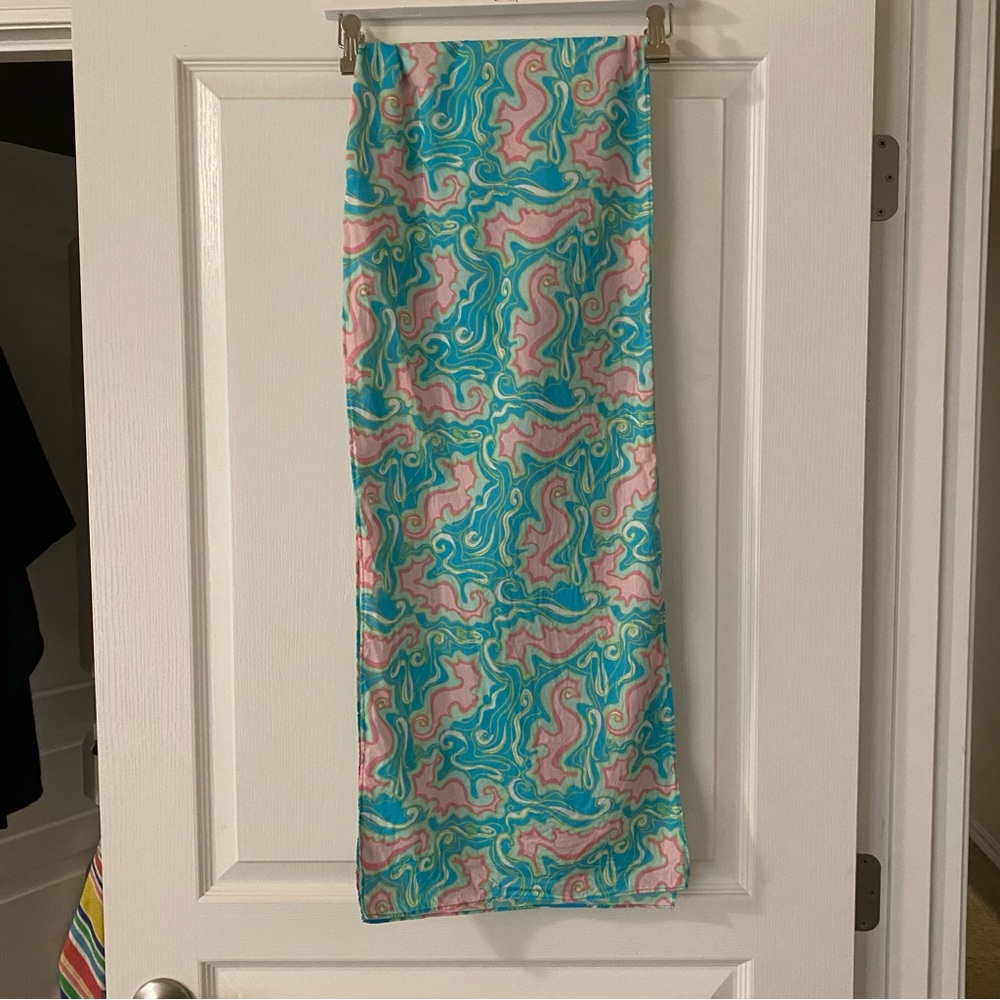 Lilly Pulitzer Cotton Fabric Scarf
